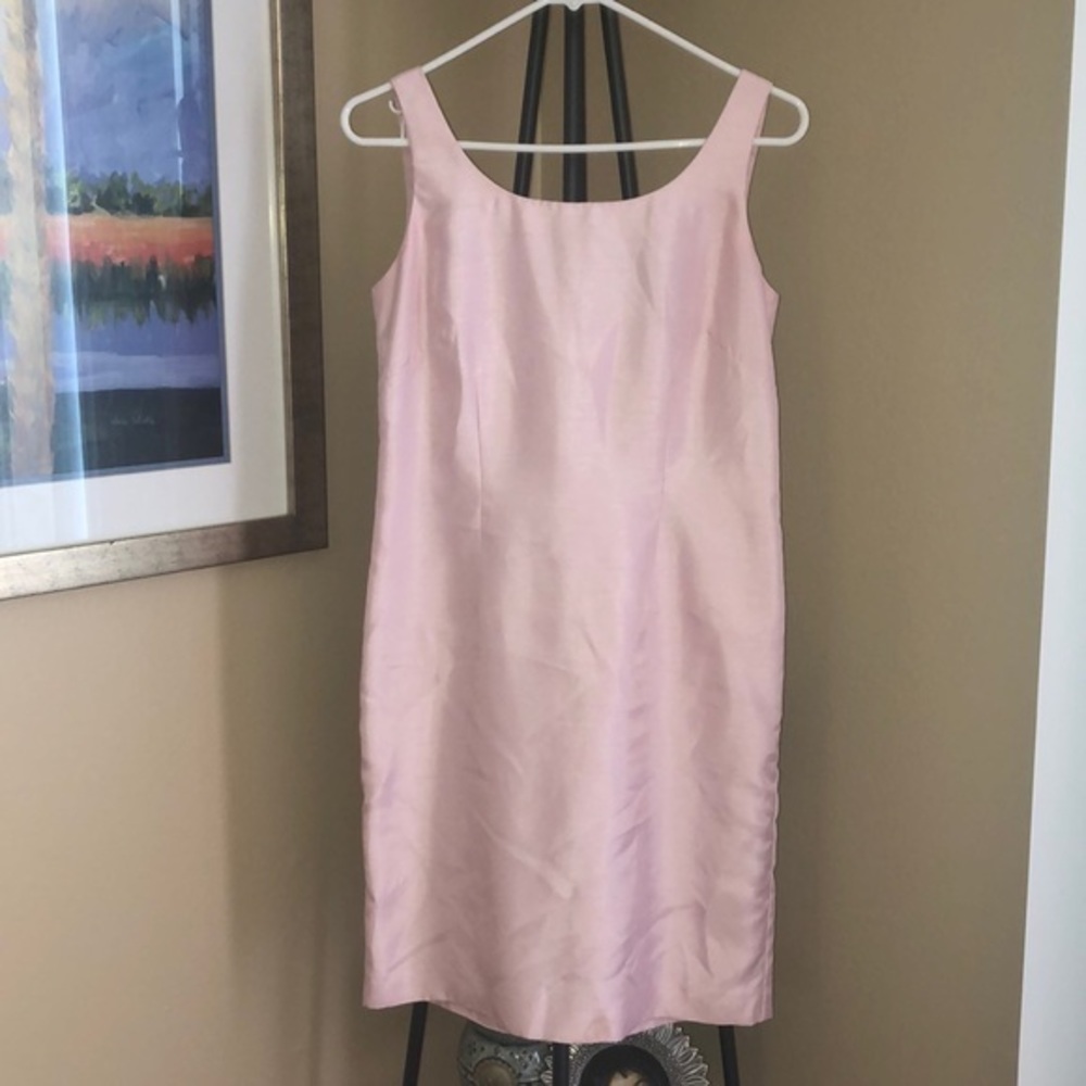 DONATING 03-15 VINTAGE 1960’s‎ Jessica Howard petite pastel pink evening dress - Picture 5 of 9